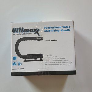 UltiMaxx Professional Video Stabilizing Handle Studio Series DSLR GoPro Cameras